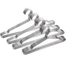 全網最低價 高品質 加粗實心不銹鋼衣架 45cm 42cm 32cm 兒童衣架 不鏽鋼曬衣架 白鐵衣架, 男生45cm, 1個