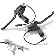 Felixstory 스쿠터 핸드브레이크는 Kugoo M4/ M4 Pro에만 적합 왼쪽 오른쪽 브레이크 레버 알루미늄 합금 방수 교체 클러치 레버, Felixstory 스쿠터 핸드브레이크는 Kugoo M