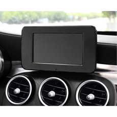 亮面黑 GPS 導航面板 框架 飾蓋 塑膠 黏貼式 適用 16-21 X253 GLC300 GLC43