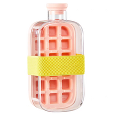 Jixuan 아이스 트레이 보틀 800ml, 1개, 핑크