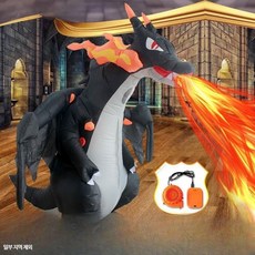 공룡옷 코스튬 인형탈 할로윈 축제 파티 교회 학원 공연 분장 에어슈트 가면 에어수트 체육대회 동물탈 할로윈데이 공연 공기복 익룡 축제 인형 복장 파티코스튬 수트 에어 소를, 공기주입 공룡 레드 어린이 105-130cm