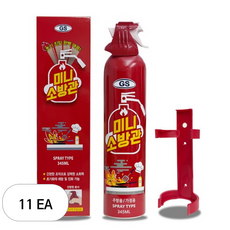 지에스켐 미니소방관, 11개, 345ml