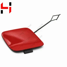 자동차 범퍼 견인 후크 아이 캡 커버 A4 S4 B8 2013-2015 8K0807241C, 06 빨간색