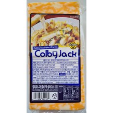 콜비 잭 슬라이스 치즈, 681g, 2개