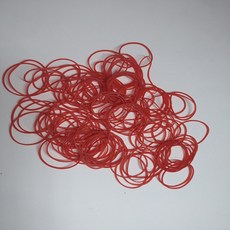 HY 天然橡膠橡皮筋 No. 17*1.1mm 30公斤/麻袋 紅色, 1個