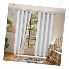 화이트 암막커튼 방한 누빔 두꺼운 거실용 창문커튼, 누빔암막작은창 뉴그레이