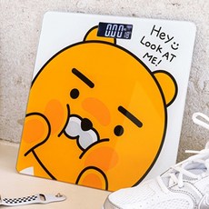 카카오프렌즈 KF 사각 체중계, 라이언, 1개