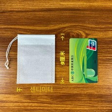 대형 약재망 육수망 멸치망 부직포, 1개, 기본 색상