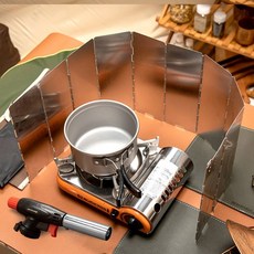 BUCK703 버너바람막이 10단+자동 가스토치 2P 세트, 1세트, 상세페이지 참조