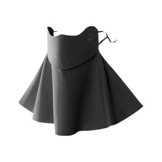 조절 가능한 강아지 입 마스크 통기성 있는 물을 마실 수 커버, 01 블랙, 03 사이즈 XXL