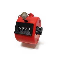 셀리빙 수동 카운터 계수기, 1개, 레드