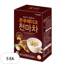 다농원 콘푸레이크 천마차, 18g, 40개입, 5개