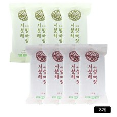 서일농원 서분례 명인청국장 + 매운청국장, 110g, 8개