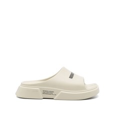 네이버후드 네이버후드 X 페스 로고 프린트 슬라이더 샌들