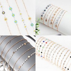 마스크 스트랩 줄 안경 겸용 목걸이 형태 일회용 재사용 편리