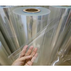 아크릴시트 투명 플라스틱 롤 필름 PVC 08.투명 경질 투명 0.4mm 61cm 2m, 투명 0.3mm 1m 2m