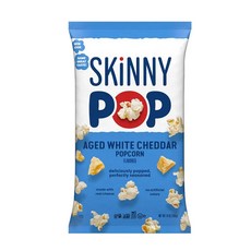 Skinny Pop 스키니 팝 Aged 화이트 체다 팝콘, 396g