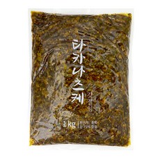 코우인터내셔널 타카나츠케 갓절임, 1개, 1kg