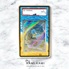 KAMI KAMI 傑尼龜擴散式卡殼, 1個, Psa專用(不含卡),殼要銀色