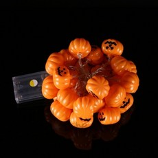 도레체 할로윈 호박 LED 전구줄 4.5M 30구 할로윈무드등