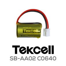 텍셀 SB-AA02 C0640 열량계 가스검침기 난방지시기 원격지시부 배터리, 1개, 1개입