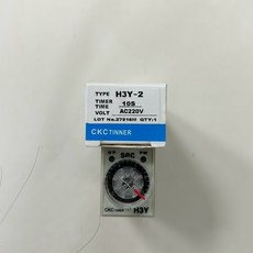 CKCTINNER H3Y-2 時間繼電器 8腳二開二閉, 1個, AC220V,0-60秒