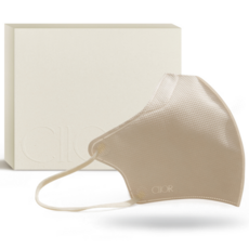 CIIOR 씨오르 브이핏 S 소형사이즈 컬러 새부리형 연예인 귀안아픈 숨쉬기편한 마스크, 1개, 브라이트크림, 25매입