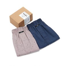 슈비너스 피부자극이 덜한 면밴드 2매입 트렁크팬티(YMTE001)