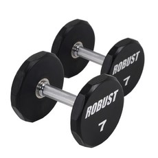 로버스트 아령 1세트 12각 덤벨 우레탄코팅, 2개