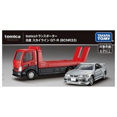多美小汽車 TOMICA PREMIUM PRM 載運車-SKYLINE GT-R R33, 1個