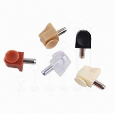 가구선반 10p PVC유리다보 선반받침 보호 플라스틱다보, 투명