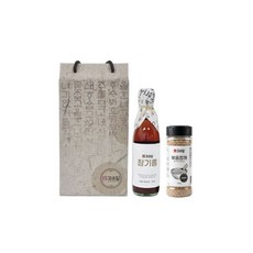 고소담 선물세트 참기름 350ml+참깨 (350mL)