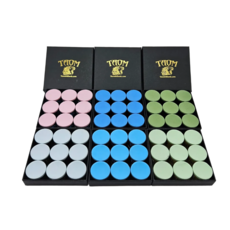 타옴초크 V10 딕 야스퍼스 TAOM 쵸크 당구용품, 파이로 PYRO 블루, 1개