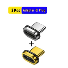 McGiLLon PD140W USB4.0 40Gbps Thunderbolt3 자기 유형-C OTG 고속 충전 변환기 8K@60Hz TypeC 어댑터, 08 2Pcs Plug Mix