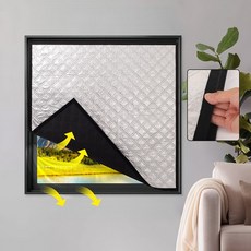 방풍 단열면이 있는 보온 커튼 두꺼운 단열재 창문 밀봉 겨울 추위 및 방풍 필름