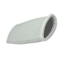 축구 턱끈 패드 헬멧 턱 패드 커버 통기성 보호 턱끈 쿠션으로 스키 운동 지속 가능, 02 XL, 01 CHINA, 하얀색