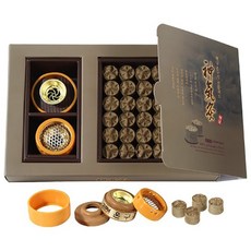 햇님 신기구 온구기 선물세트 소 신기구 1개 + 쑥봉 60개 온구기 뜸 한방 한의원 강화쑥뜸, 없음