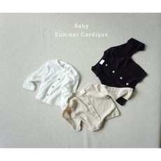 (베베) 데일리가디건 여름베이비룩