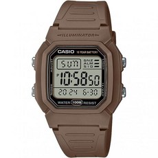Casio 카시오 W800HG 시리즈 | 남성용 디지털 워치 100 Meter Water Resistance 멀티 Function 알람 SEC Stopwatch Auto Cal