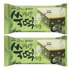 서주 쑥이랑 떡이랑 샌드 아이스크림 24개입 진하고 쫀득한 쑥떡 옛날아이스크림, 24개, 180ml