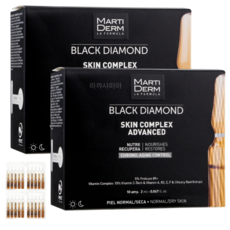 마티덤 블랙다이아몬드 앰플 스킨컴플렉스 어드밴스드 2mL 10앰플 2팩, 20ml, 2개