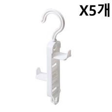 DIY 심플 걸이형 행거 X5개 가방 벨트 스카프 모자, 1개, 상세페이지 참조