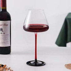 【開發票/統編】360°旋轉不倒翁醒酒器 陀螺紅酒醒酒器 水晶玻璃醒酒器附不鏽鋼底座, 1個, 720ml紅酒杯一個