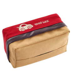 磁吸面紙盒 吸頂面紙盒 掛式衛生紙 車用 紙巾盒 磁吸 吊掛面紙盒, 1個, 【磁吸】加大款, 紅色