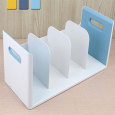 짱이상회 책꽂이 4칸 책정리, 옐로우