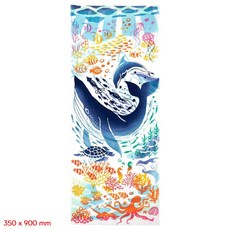 일본직구 검도 면수건 두건 바다 페스티벌 35x90cm, 바다페스티벌