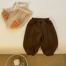 寶寶秋冬加絨大PP褲子 男女童保暖運動長褲