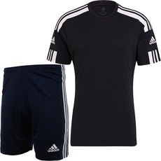 아디다스 반팔티 반바지 반팔 티셔츠 운동복 세트 SQ21 남여공용 트레이닝복 + ALS 마스크