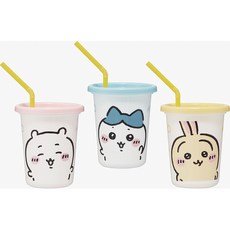 어린이 음료 휴대 스트로 텀블러 세트 3종 320ml