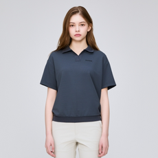 아이더 이월상품 여성 AQUA-X 원사 냉감기능 통기성 등산 캐쥬얼 스포츠 반팔티 DWM25227 아이스 온 β 반팔 폴로 티셔츠 C8
